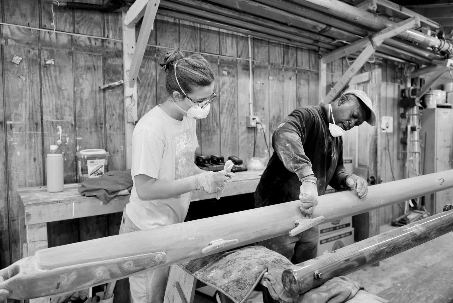 In a recent article by Divya Randolph in the @marthasvineyardtimes, Esme Colon&rsquo;s work-study experience at Gannon &amp; Benjamin was highlighted.

We were happy to have Esme at the boatyard this fall through @mvrhs_, where she earned career educ