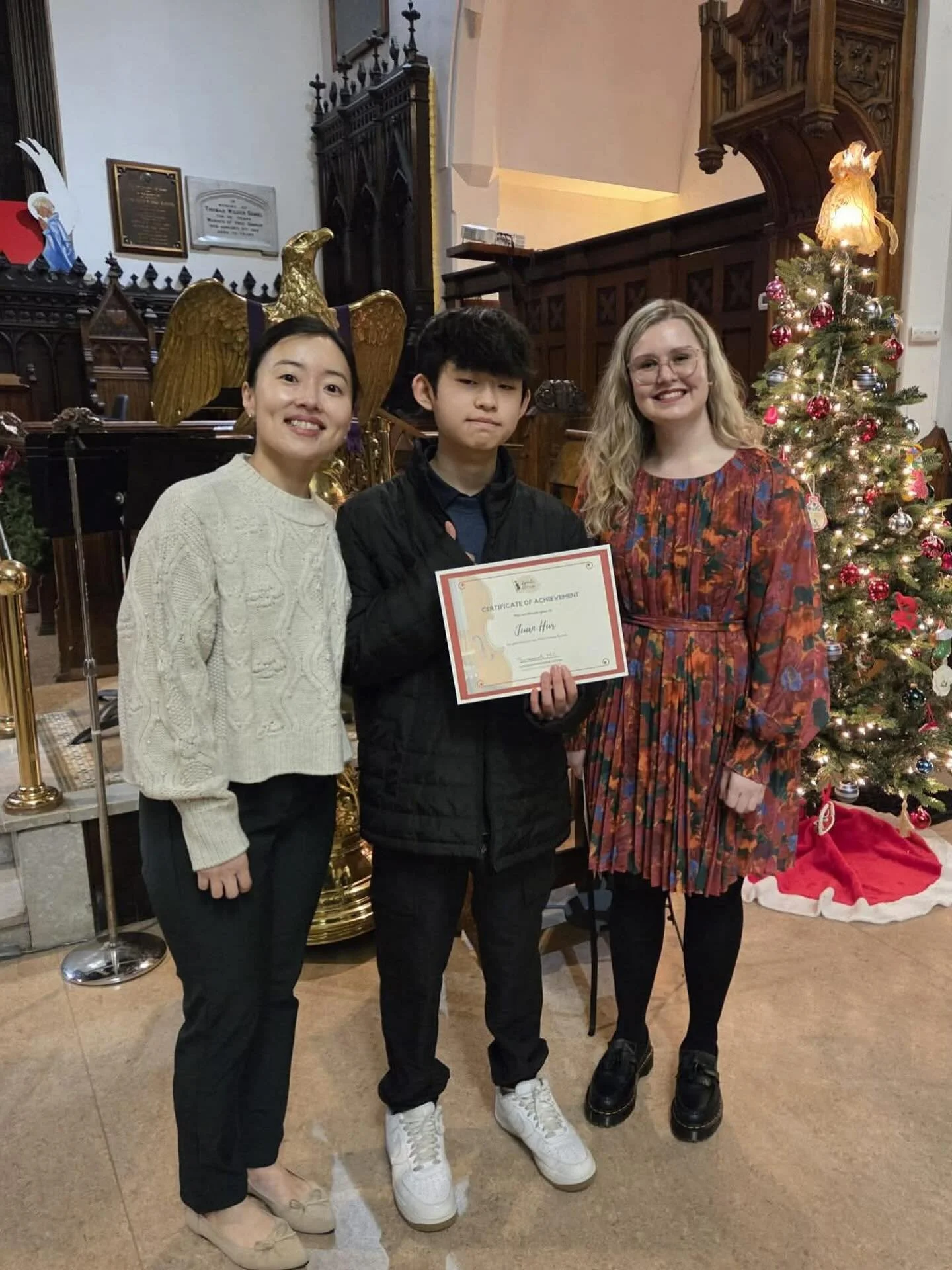 Some photos and video from our &ldquo;Songs of the Season&rdquo; holiday recitals last night! This was the first year we had two recitals (junior and senior) to accommodate for the growth of the studio! A big thank you to all who performed and attend