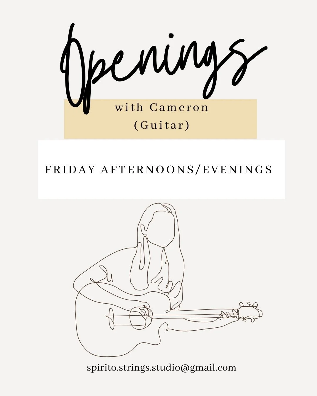 Cameron is available for guitar lessons late afternoon/evenings on Fridays! 
🎸🎸🎸🎸
Cameron is a sought after multi instrumentalist across the Maritimes. He holds a Bachelor of Music in Violin Performance, and enjoys playing violin, viola, guitar, 