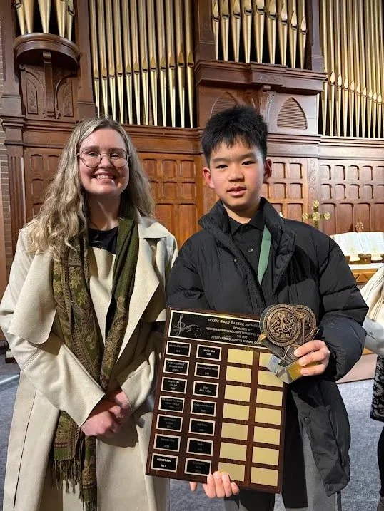 Spirito Strings Student Daniel - Most Outstanding Junior String Player at NBCFM 2026