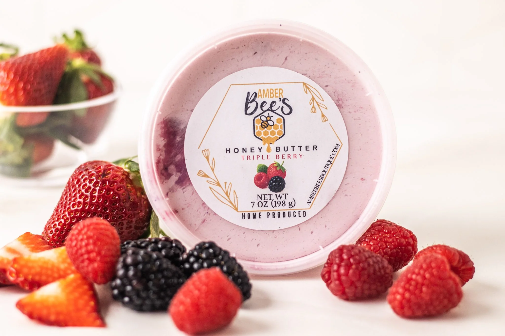 Triple Berry Honey Butter