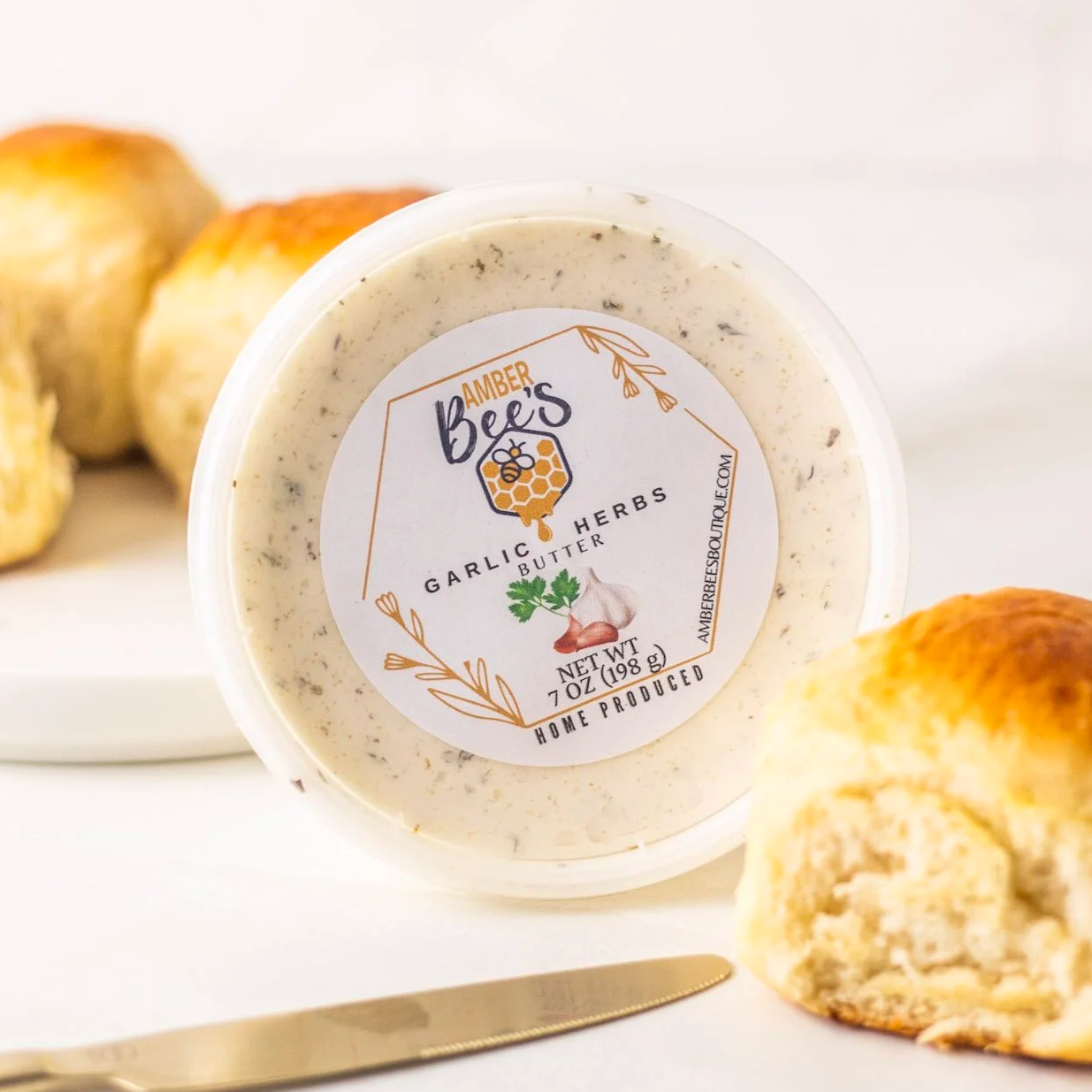 Garlic Herbs Honey Butter