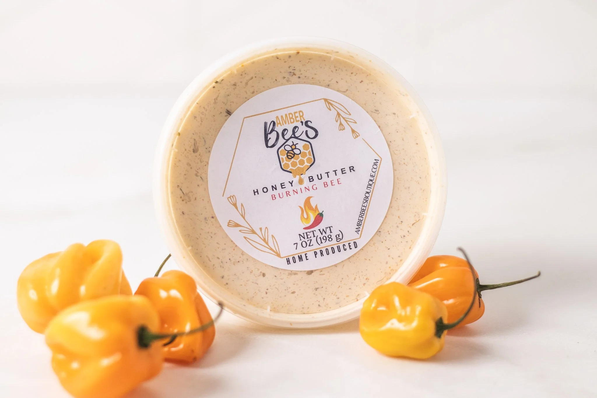 Burning Bee Honey Butter