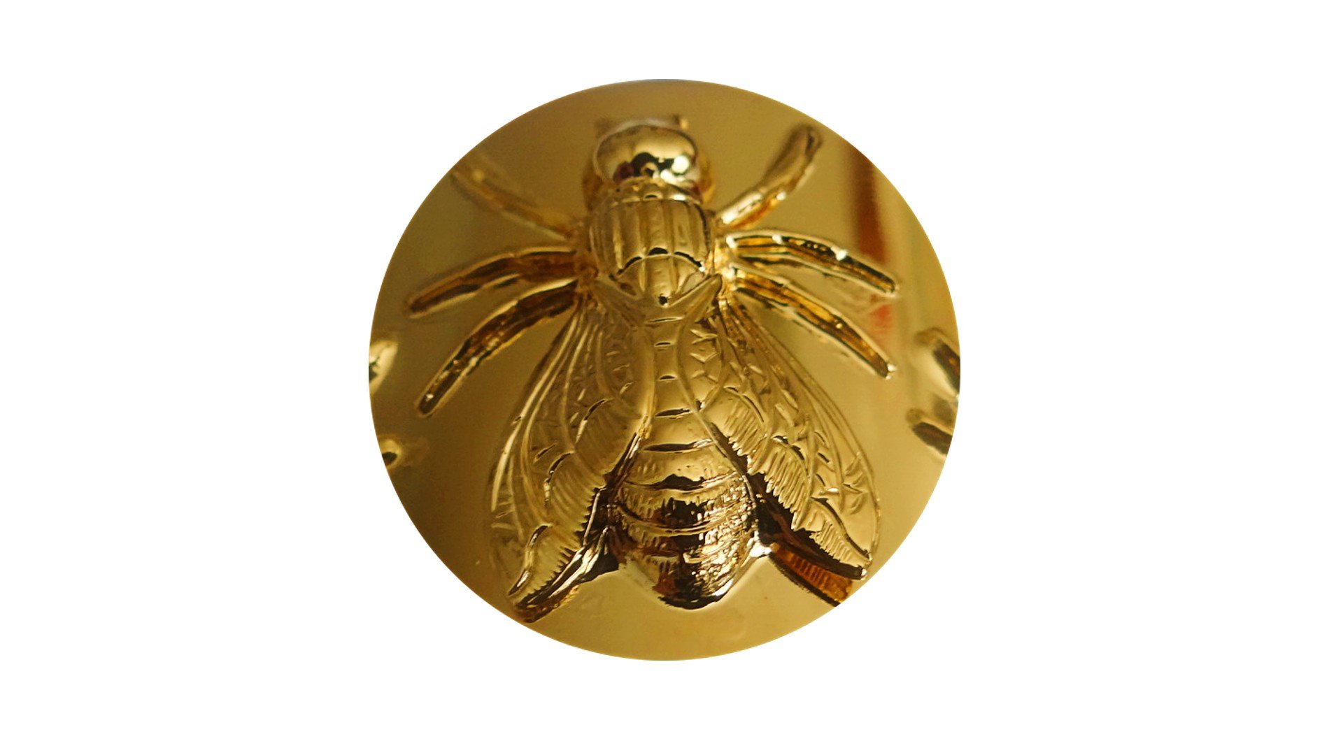 The Buzz | Gold Plated Brass Cuff | Jackie Heinsohn