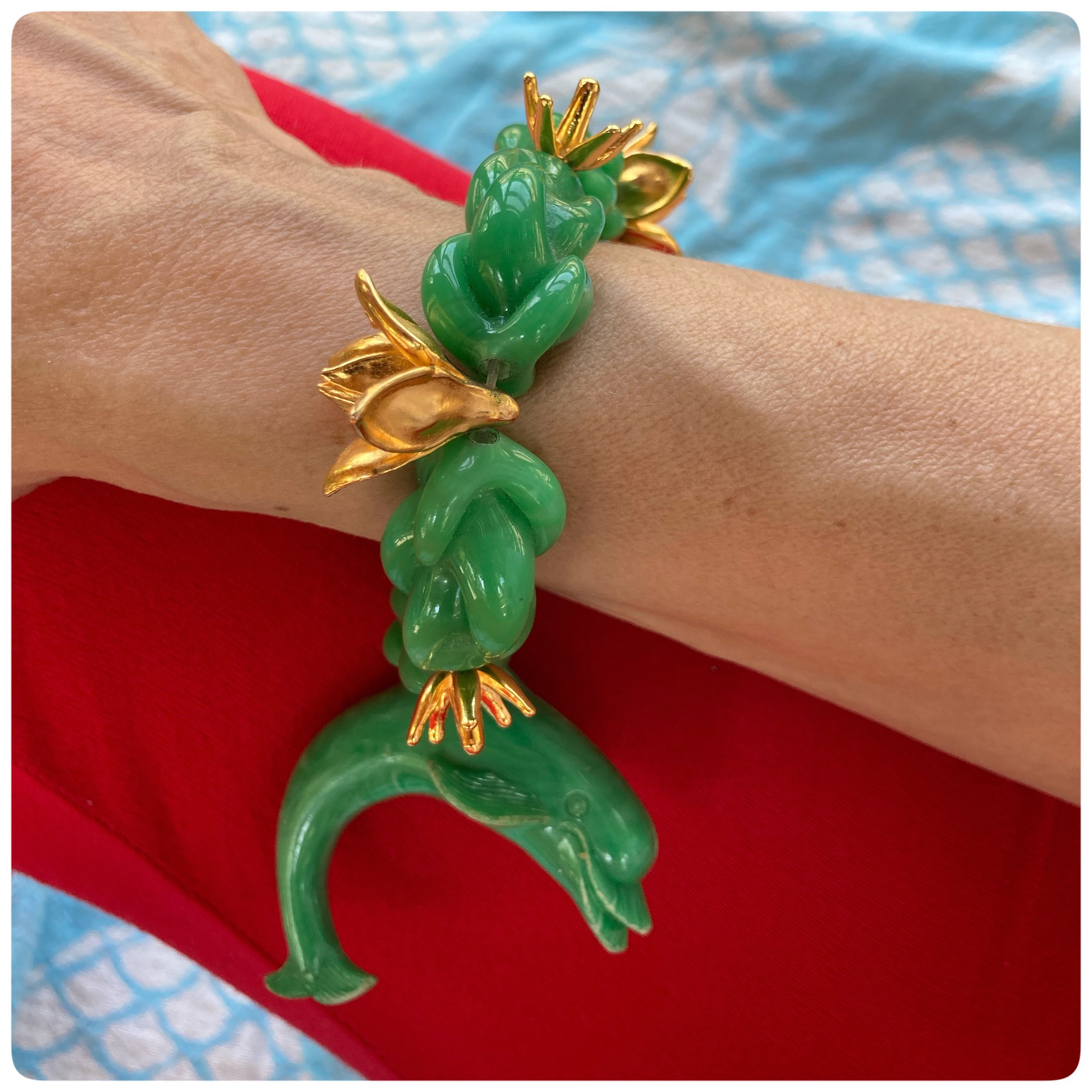 Catch of the Day | Vintage Bead Bracelet | Jackie Heinsohn