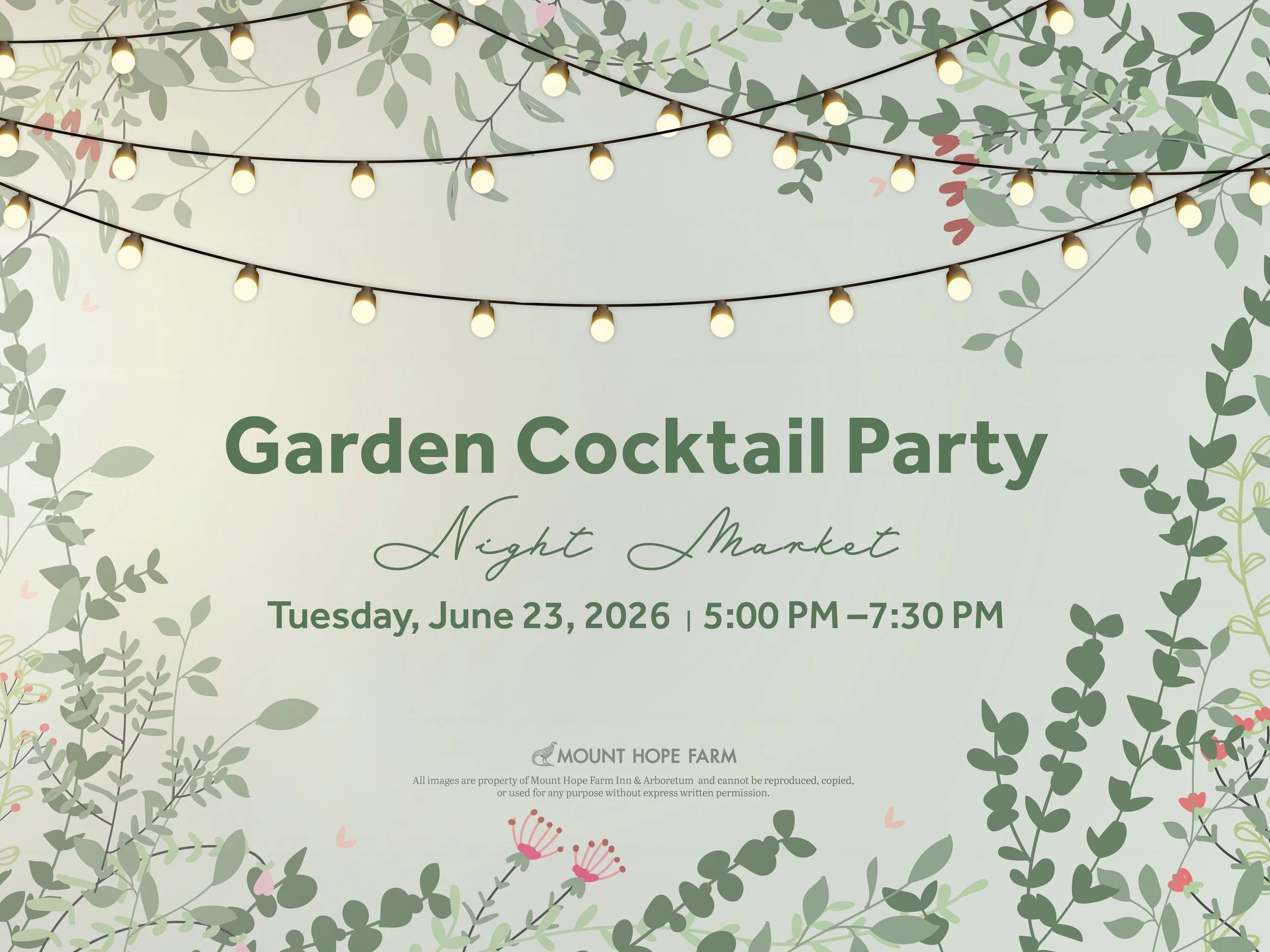 Garden Party Night Market