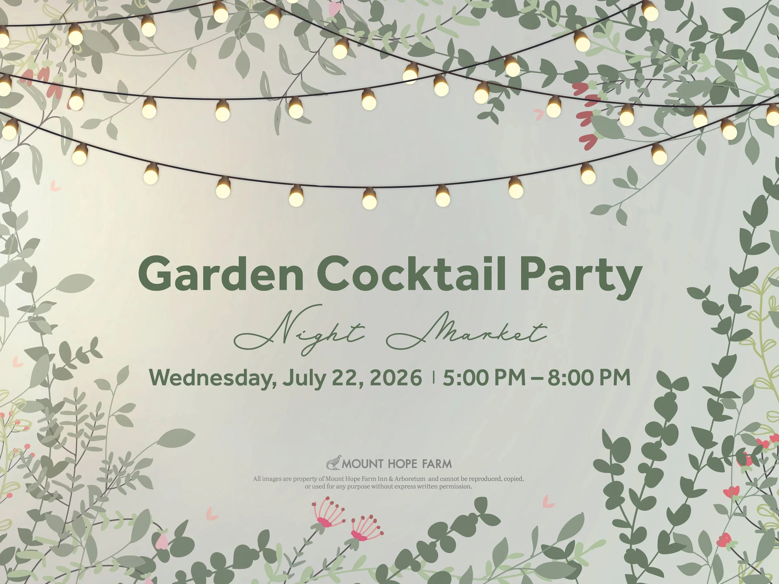 Garden Party Night Market