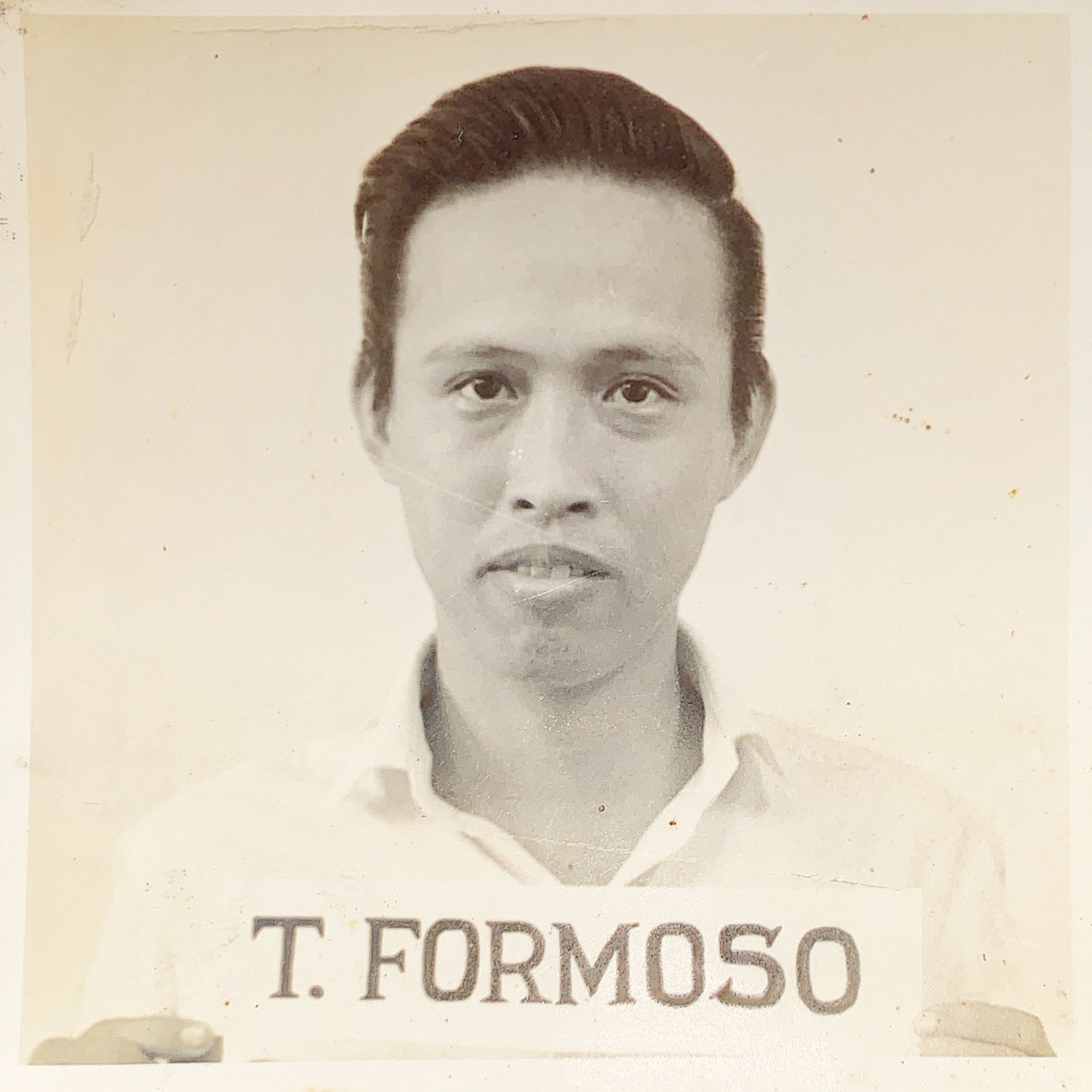 This is my dad (not a mug shot I swear).