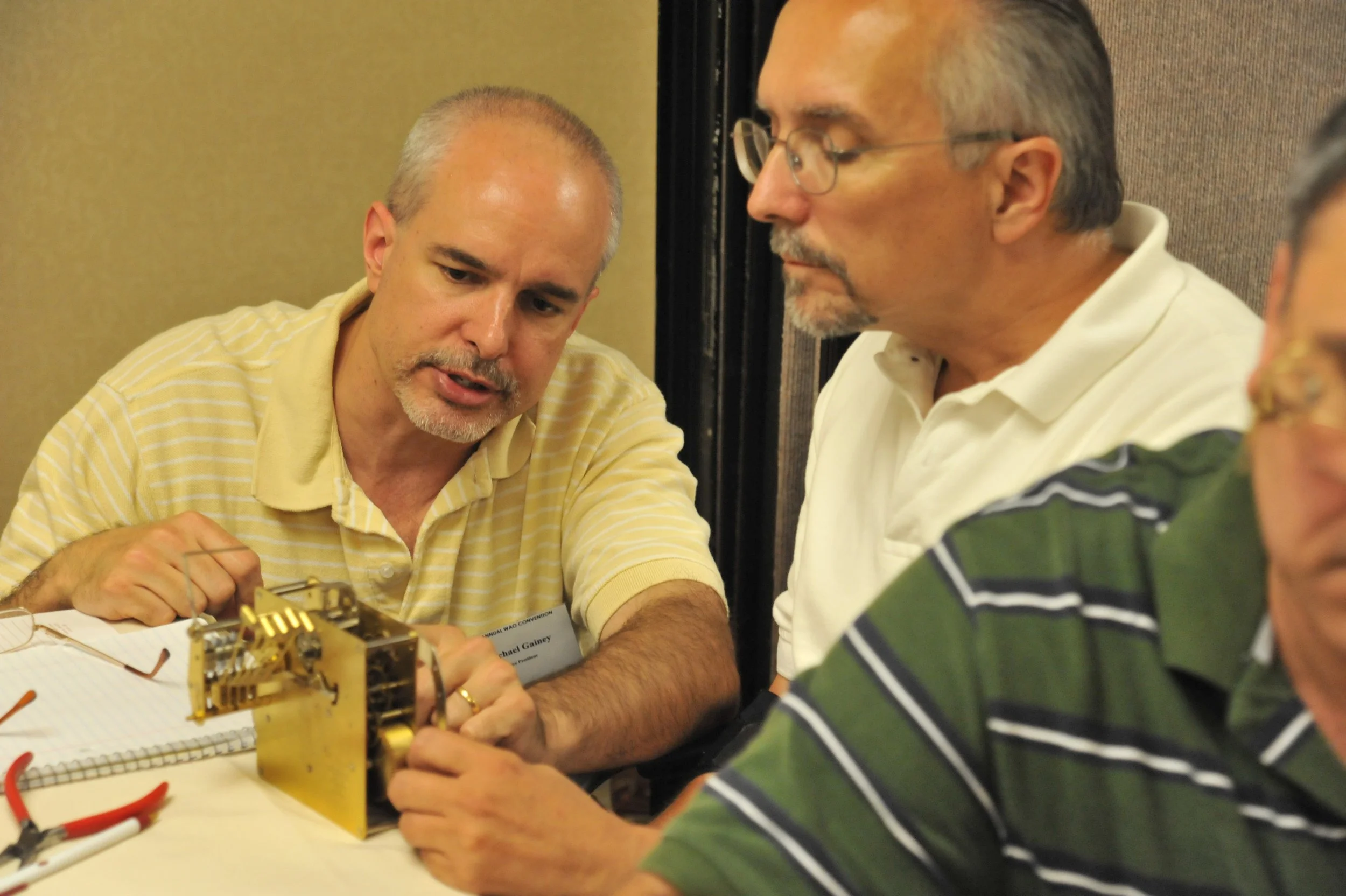 Master Clock Repair makes house calls on grandfather clocks in Reynoldsburg, Ohio.JPG