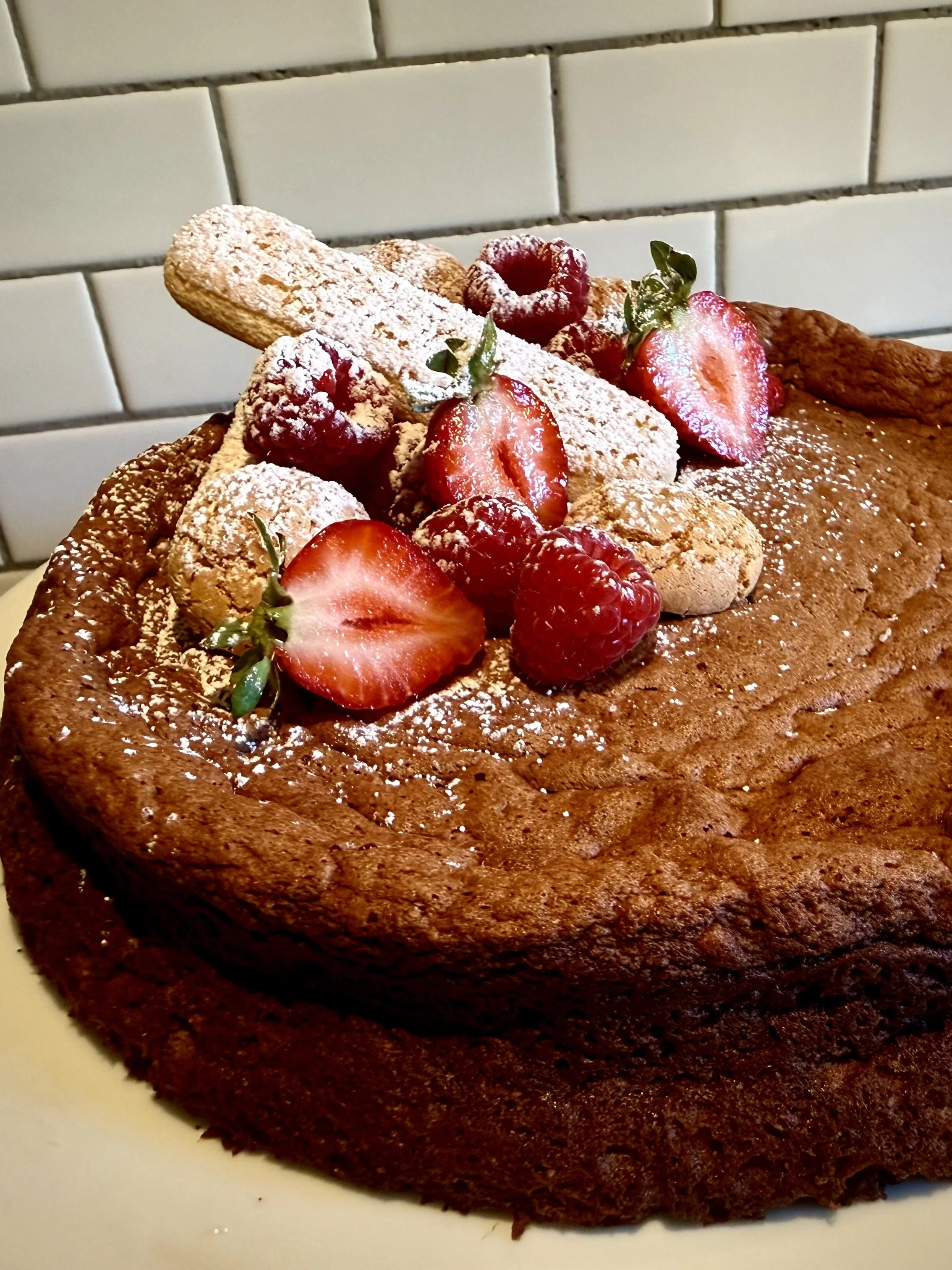Torta Caprese al Cioccolato