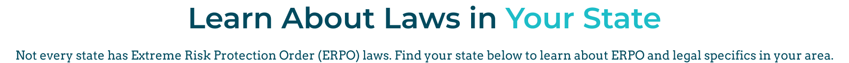 Learn About Laws in Your State