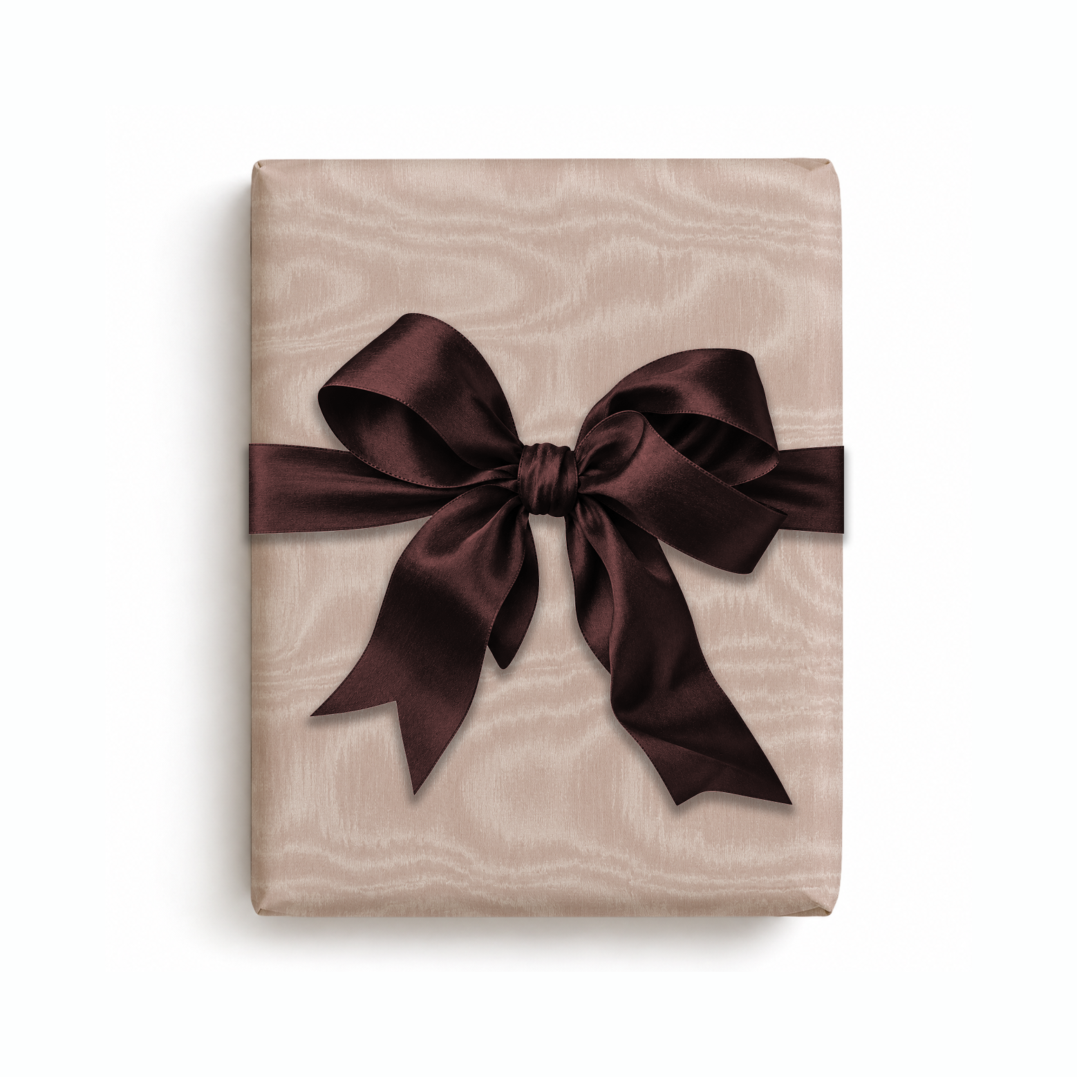 Merry Moire Wrapping Paper