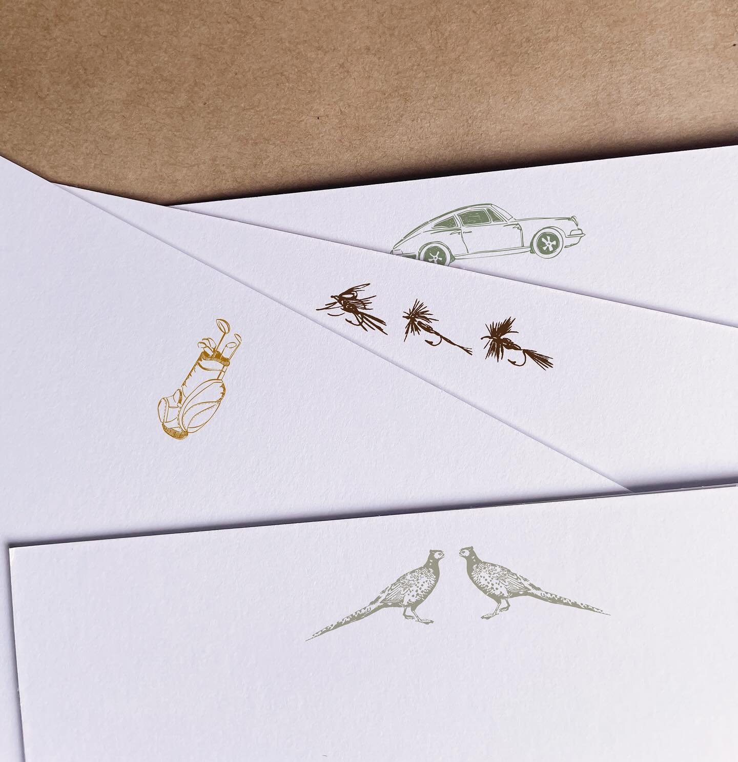 You asked! We listened! The highly requested Dad&rsquo;s stationery is finally here! Shop all the icons in time for Father&rsquo;s Day 🐟⛳️

#stationery #fathersday #fathersdaygifts #fishing #golfing #hunting #trending