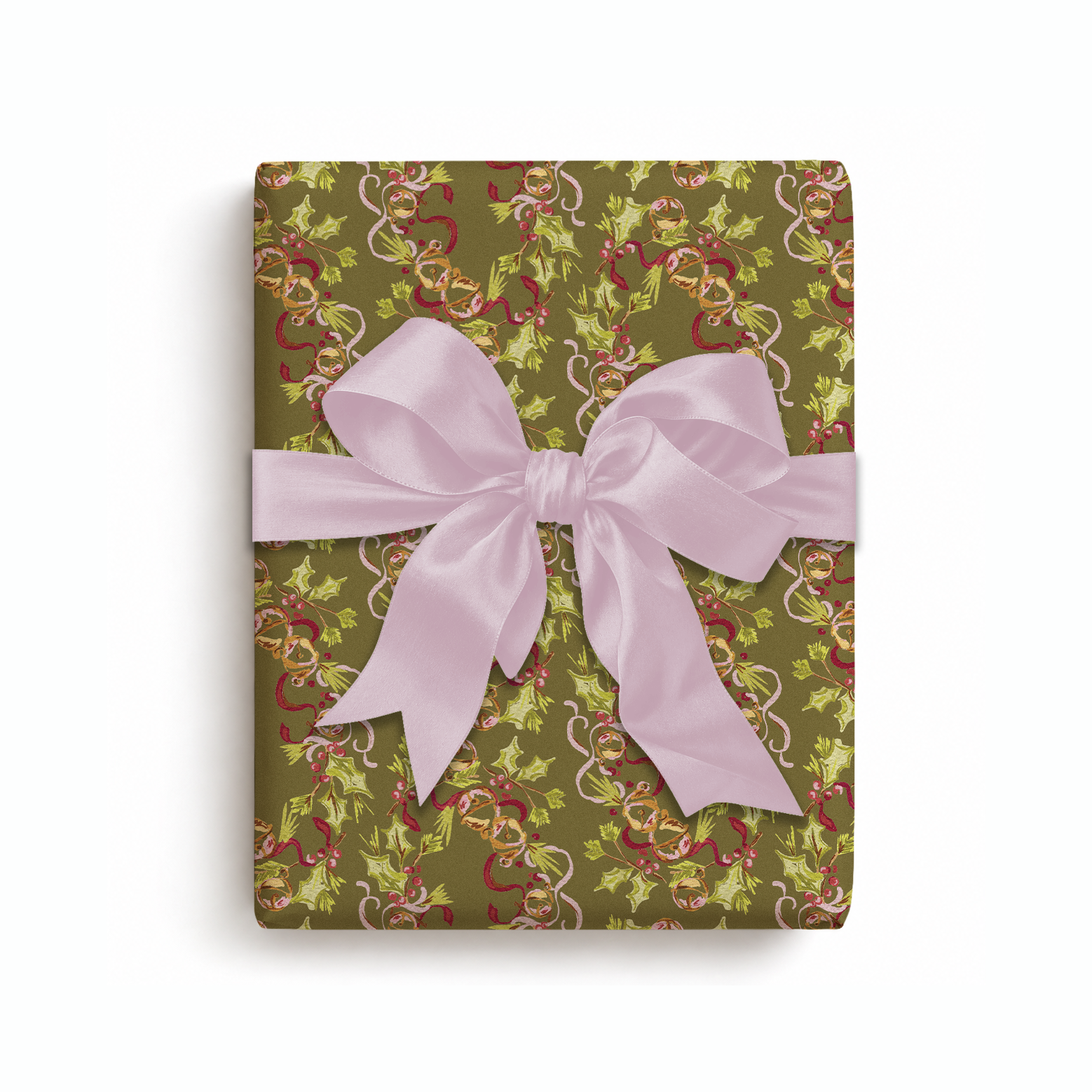 Bells and Bows Wrapping Paper