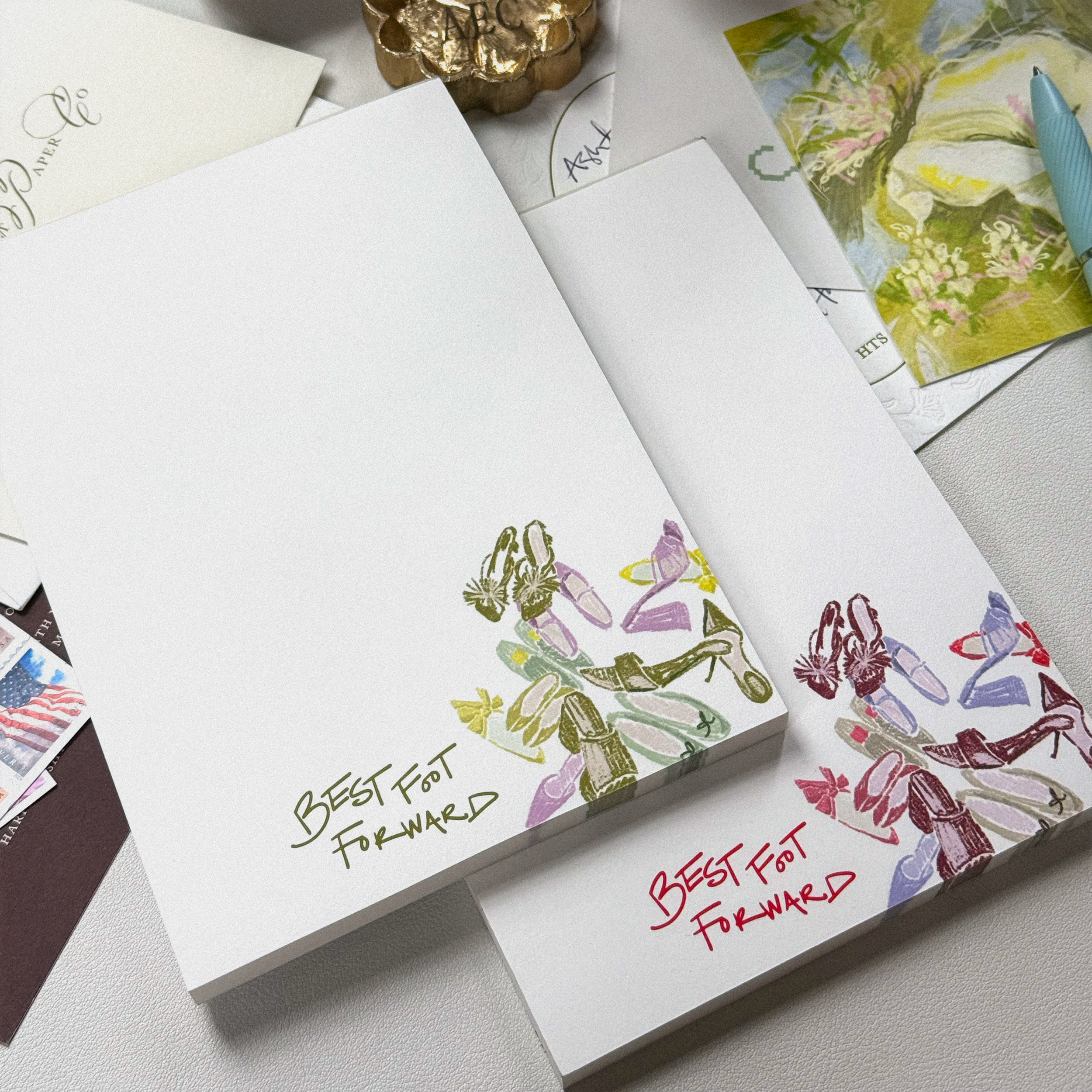 Best Foot Forward Notepad