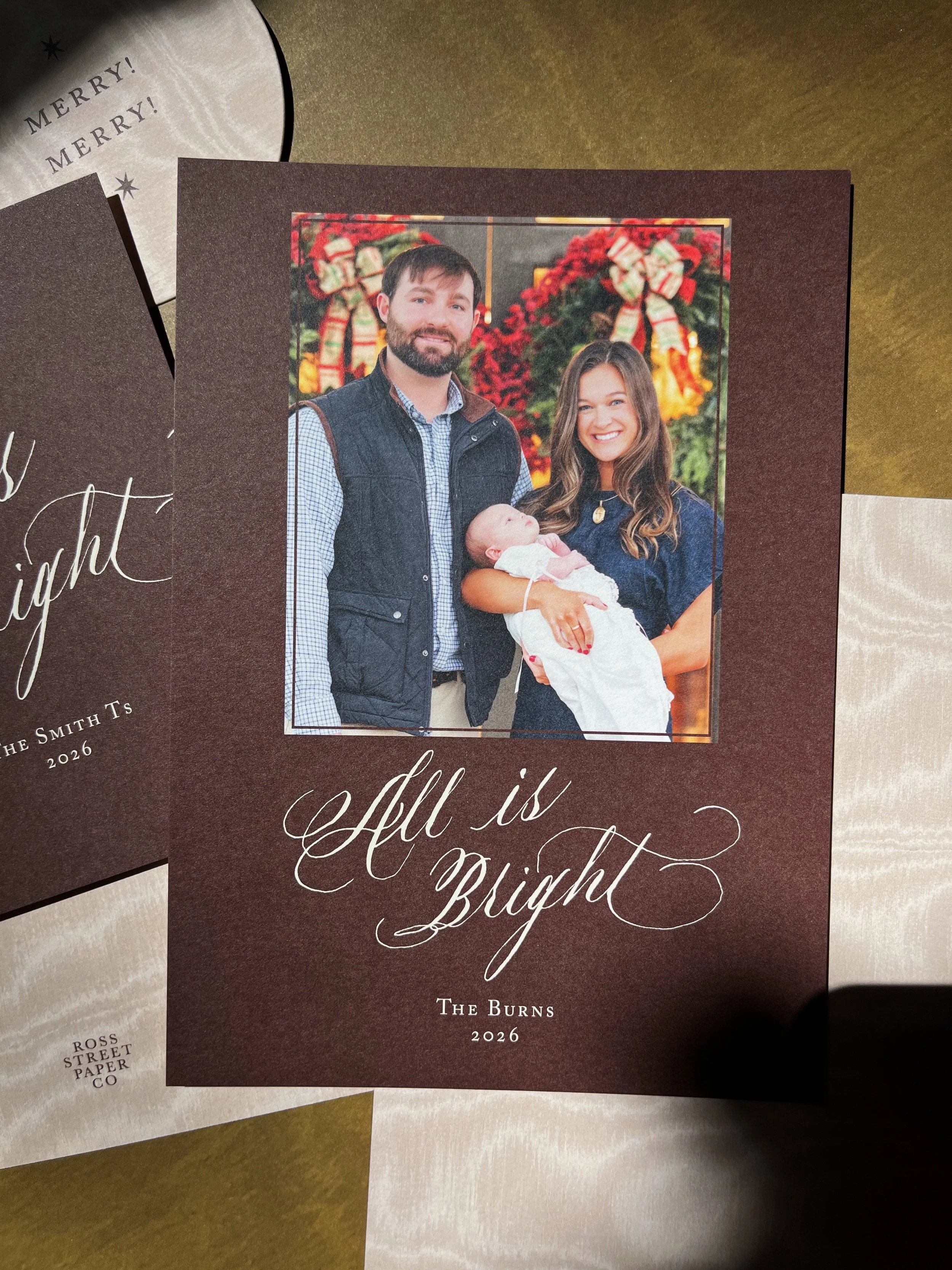 All is Bright Christmas Cards