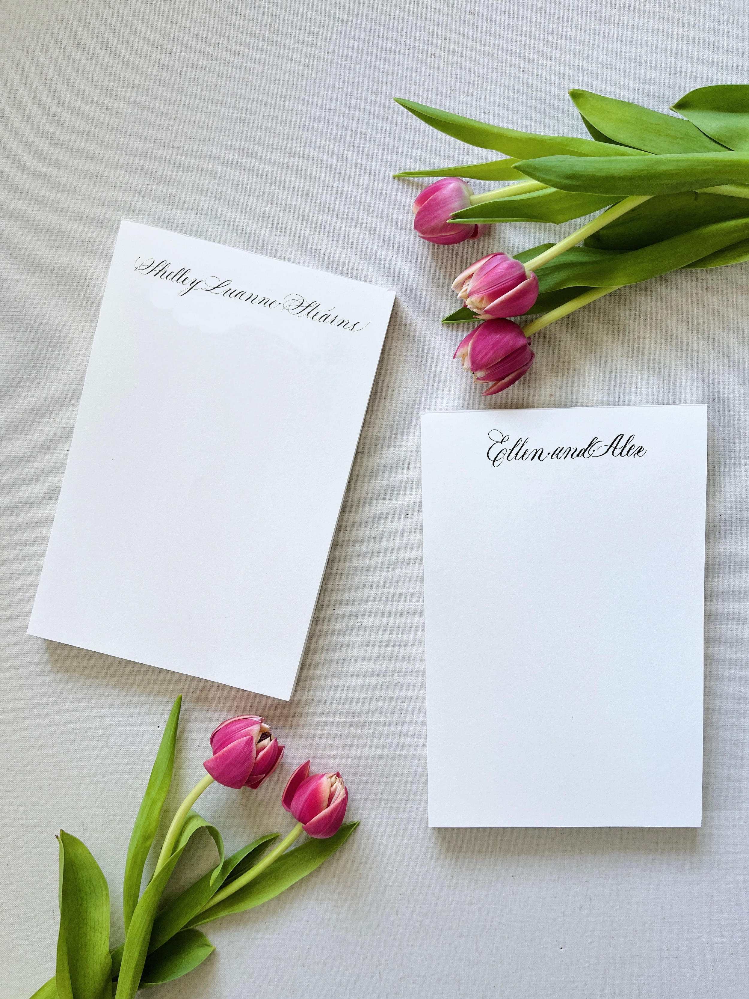 Calligraphy Notepad