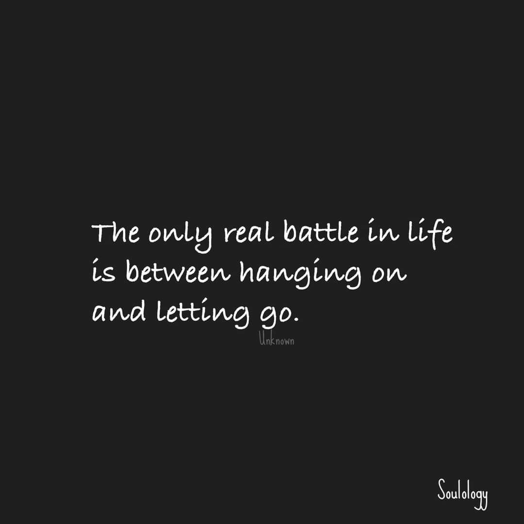 Letting go is part of your healing journey. Let go of things that irritate your spirit. Let go of the things you have no control over. Let go of what should have been, the life you &ldquo;should&rdquo; have had, the person you &ldquo;should&rdquo; ha