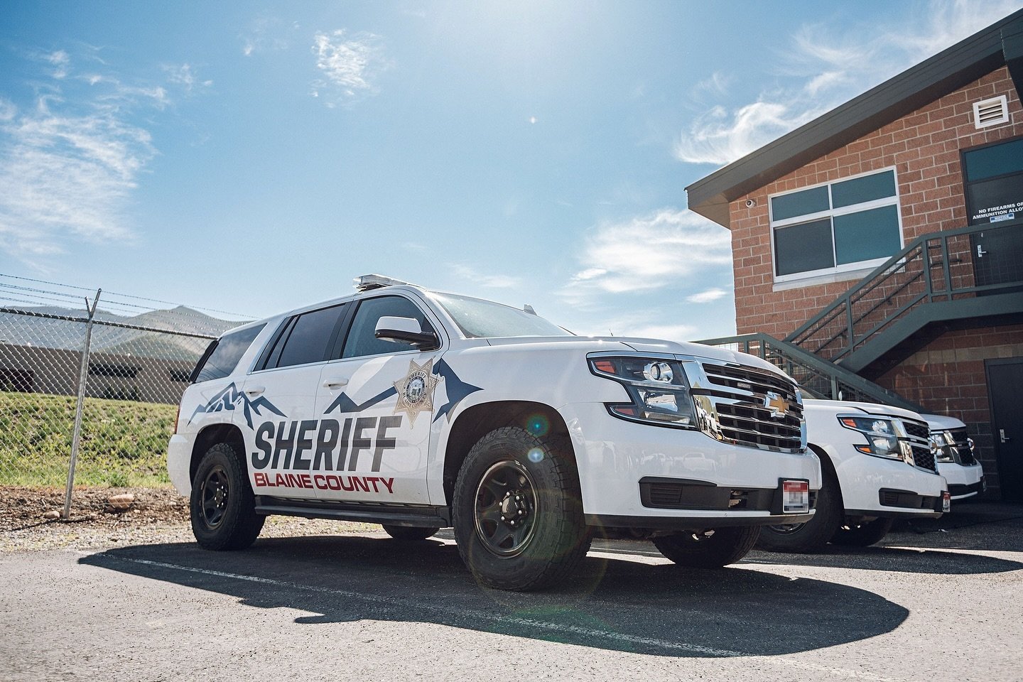 Vehicle wrap design for the sheriff&rsquo;s department in Blaine County, Idaho. Two things &ndash; 1) Shoutout to the Sheriff&rsquo;s Dept for giving us a tour of their facility + fleet. It&rsquo;s quite the fleet and y&rsquo;all were super friendly!