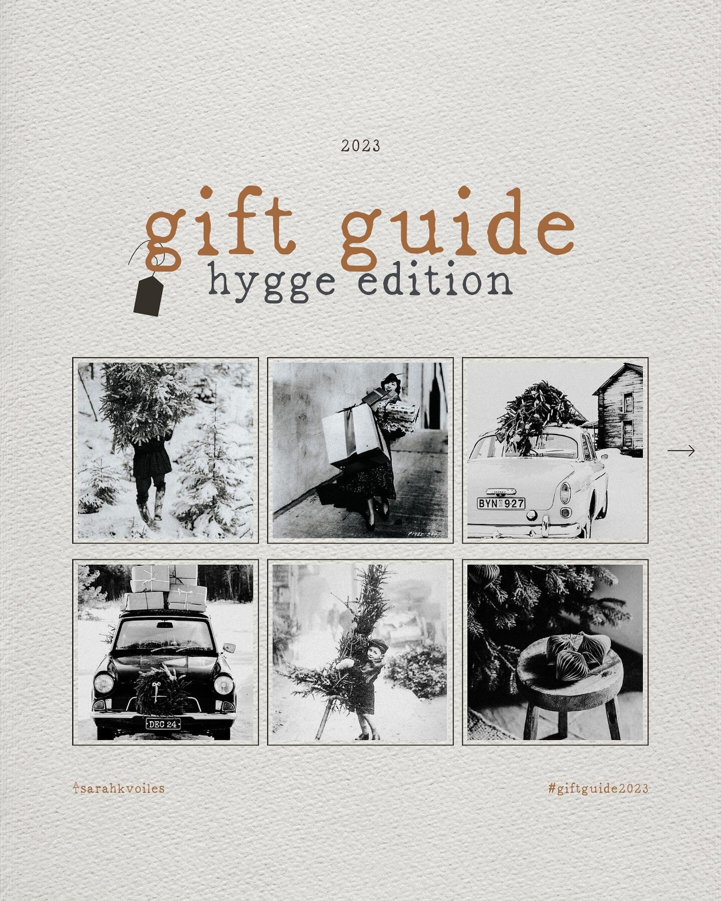 A Hygge-inspired Holiday Gift Guide, for moments of warmth, connection, and joy. Uncover the art of cozy living and cherish every memory with these carefully curated gifts. 

Click the link in bio or comment &quot;gift&quot; for a personal link. ✨🎁
