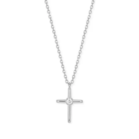 Diamond Cross Necklace
