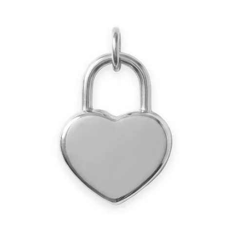 Heart Lock Charm