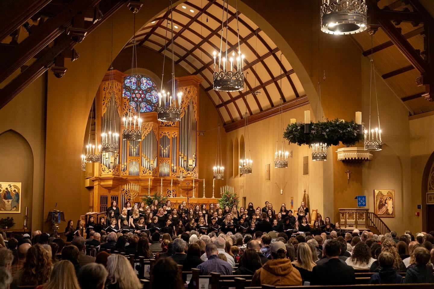 We&rsquo;re excited to be working with our new client Pacific Youth Choir! We had the pleasure of capturing these stills from their recent holiday concert at Trinity Episcopal Cathedral and can&rsquo;t wait to show them off on @pdxpyc&rsquo;s new web