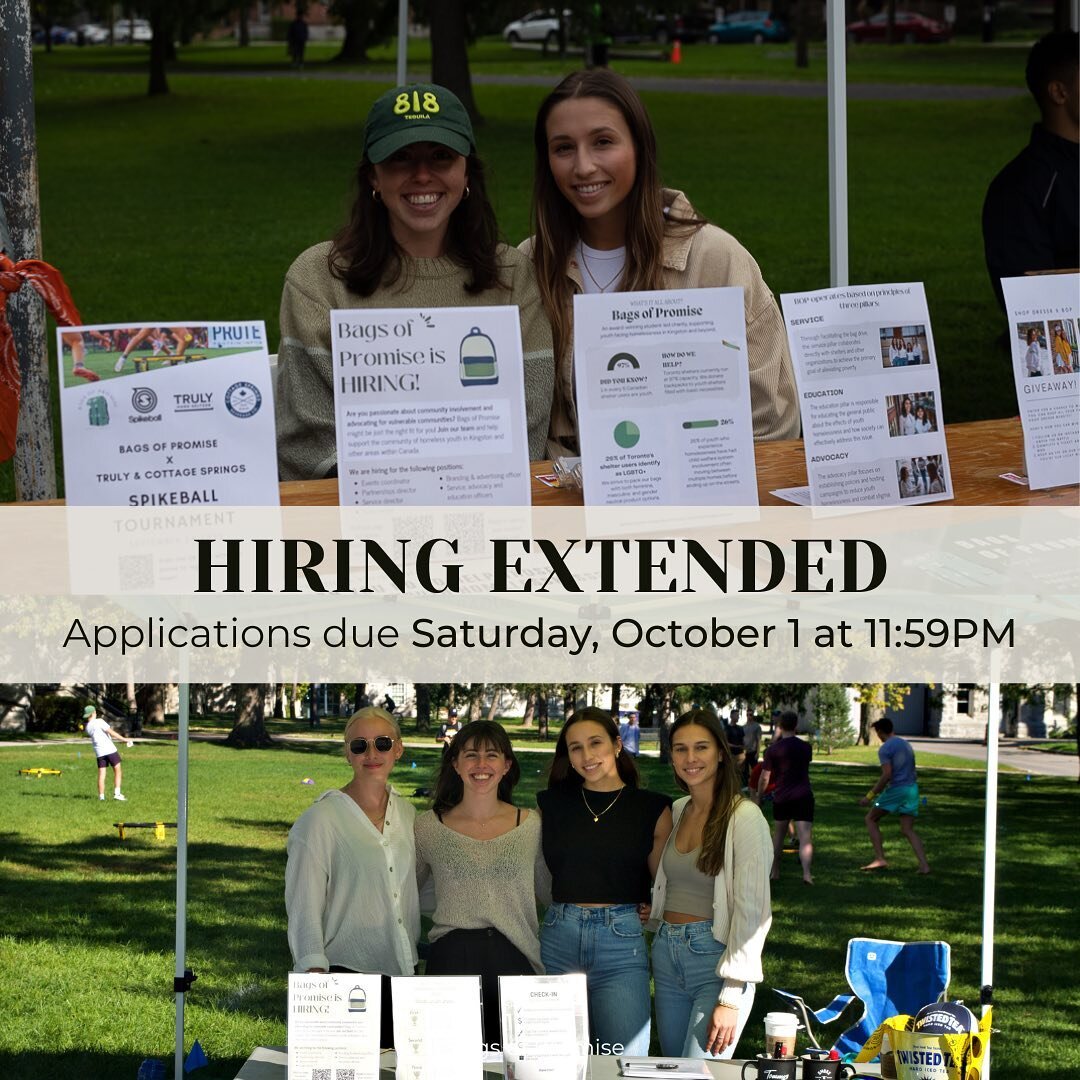 3 MORE DAYS!📣
We are extending our hiring period to Saturday, October 1st! Get those applications in &amp; check the link in our bio for more information on the positions available.