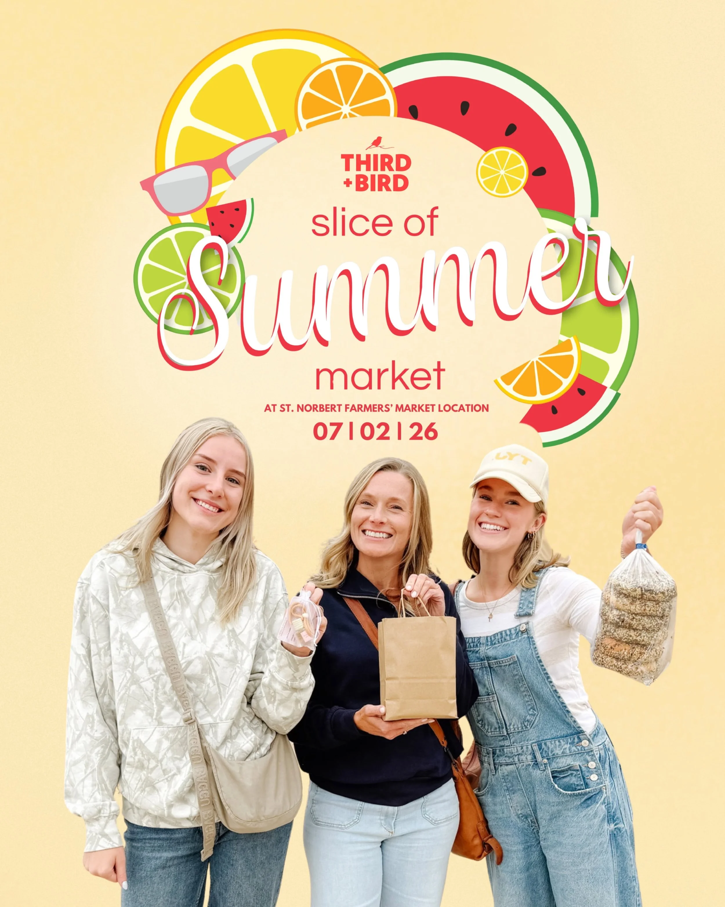 Slice of Summer Market by Third &amp; Bird
