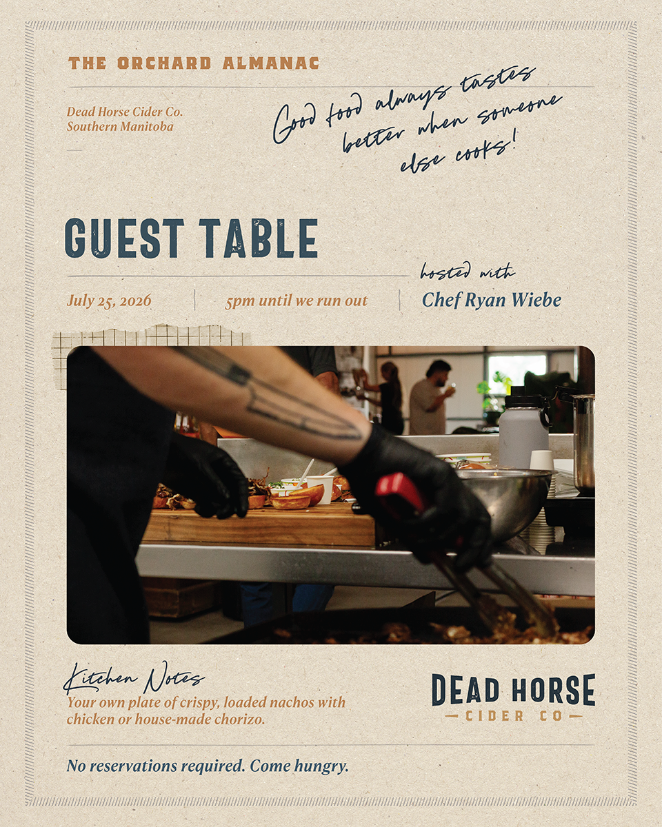 Guest Table with Chef Ryan Wiebe