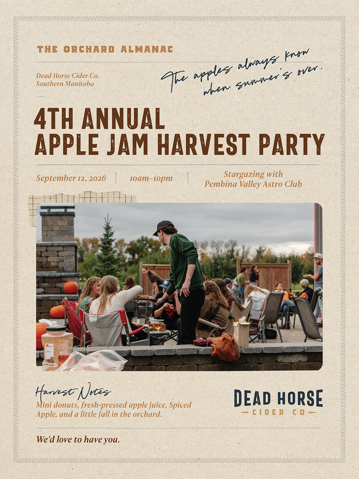 4th Annual Apple Jam Harvest Party 