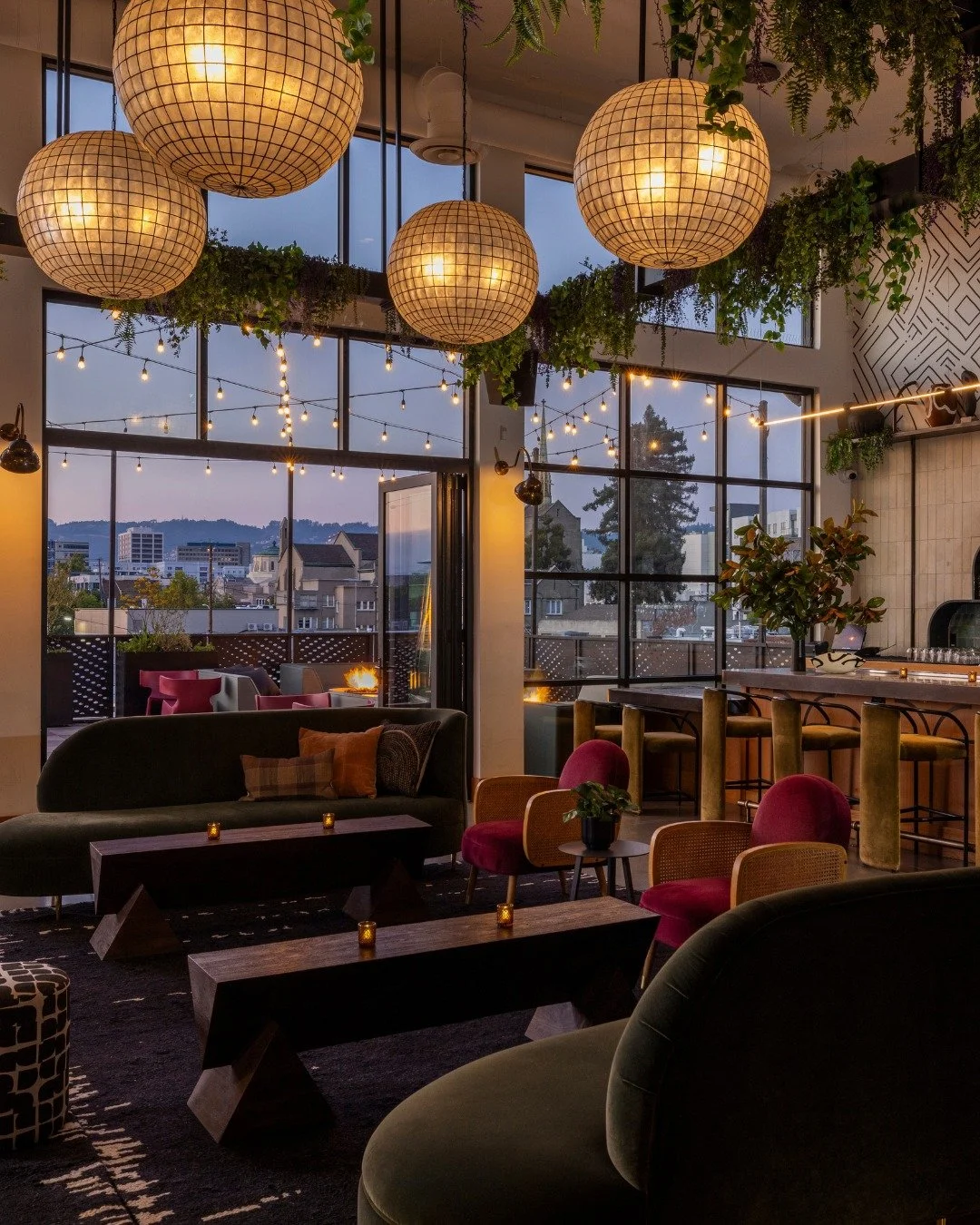 A lounge that speaks for itself. 🪩✨

Book your last-minute holiday parties on the rooftop &mdash; learn more and inquire on our website.

#high5iverooftop #uptownoakland #visitoakland #oaklandeats #oaklandbars #sffood #bayareabuzz #bayareanightlife