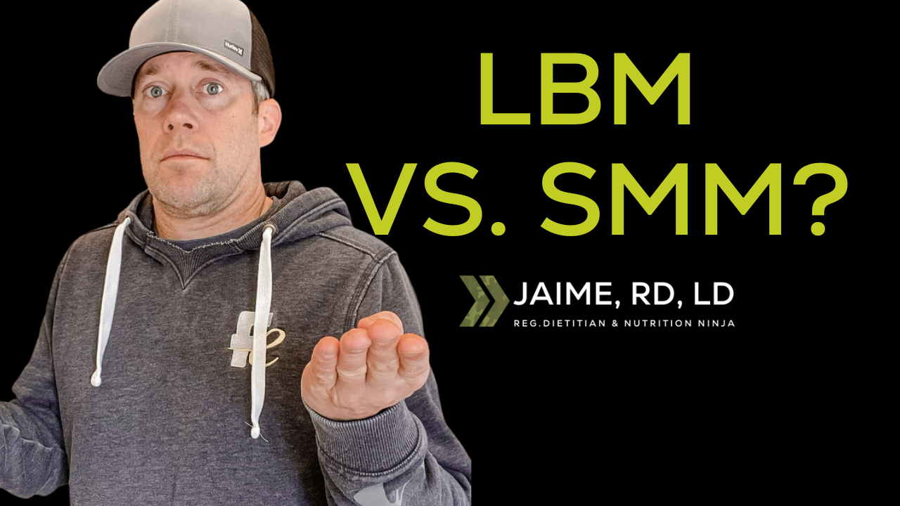 Lean Body Mass vs.         Skeletal Muscle Mass
