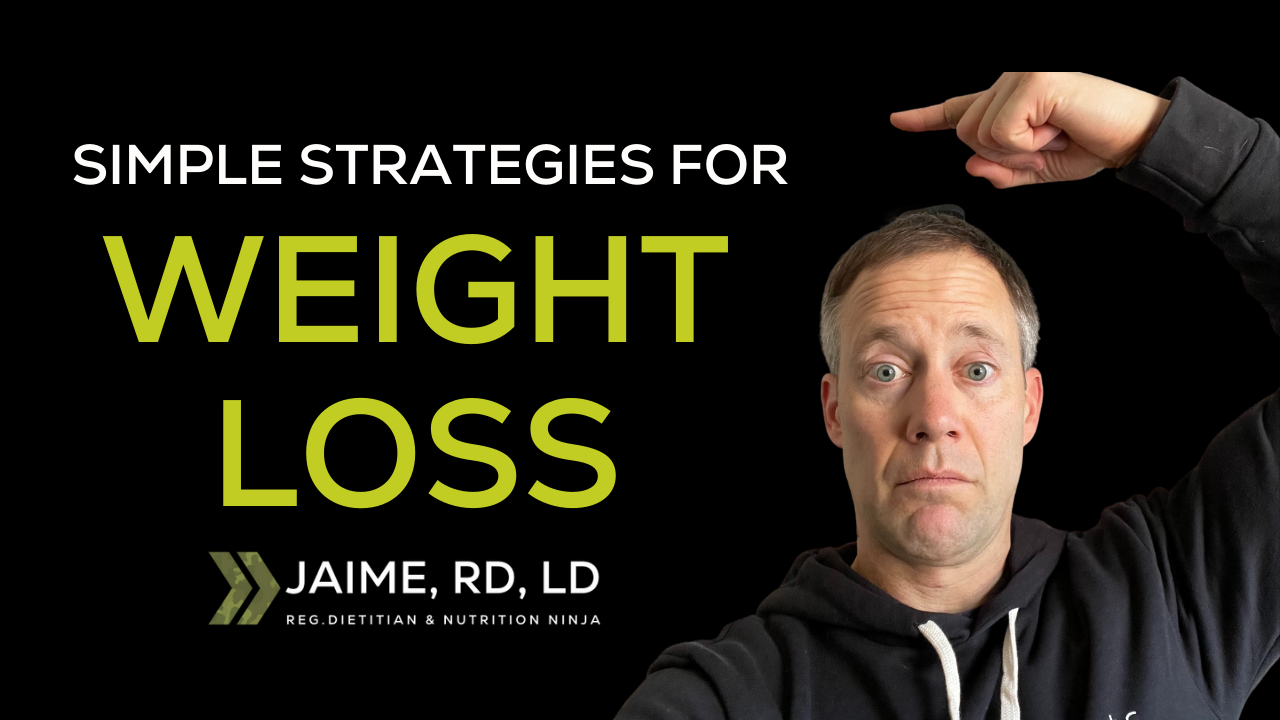 5 Simple Strategies for Weight Loss