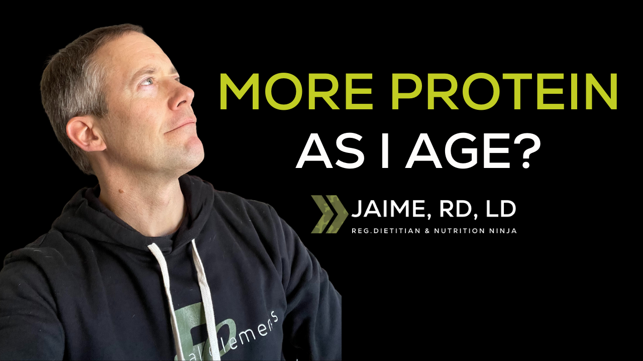 Do I Need More Protein As I Age?