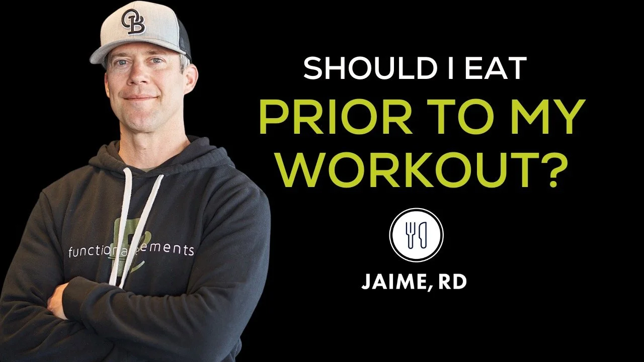 Should I Eat Prior To My Workout?