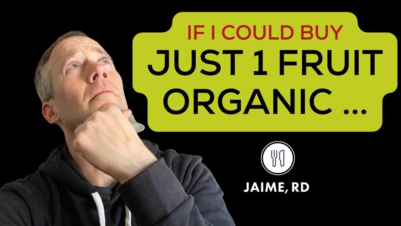 If I Could Only Choose One Fruit Organic … #AskJaime