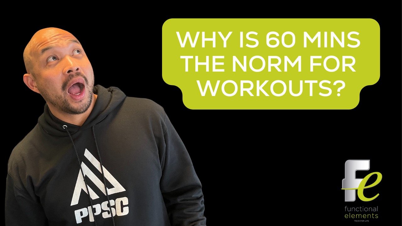 Why is 60 minutes the norm for workouts?