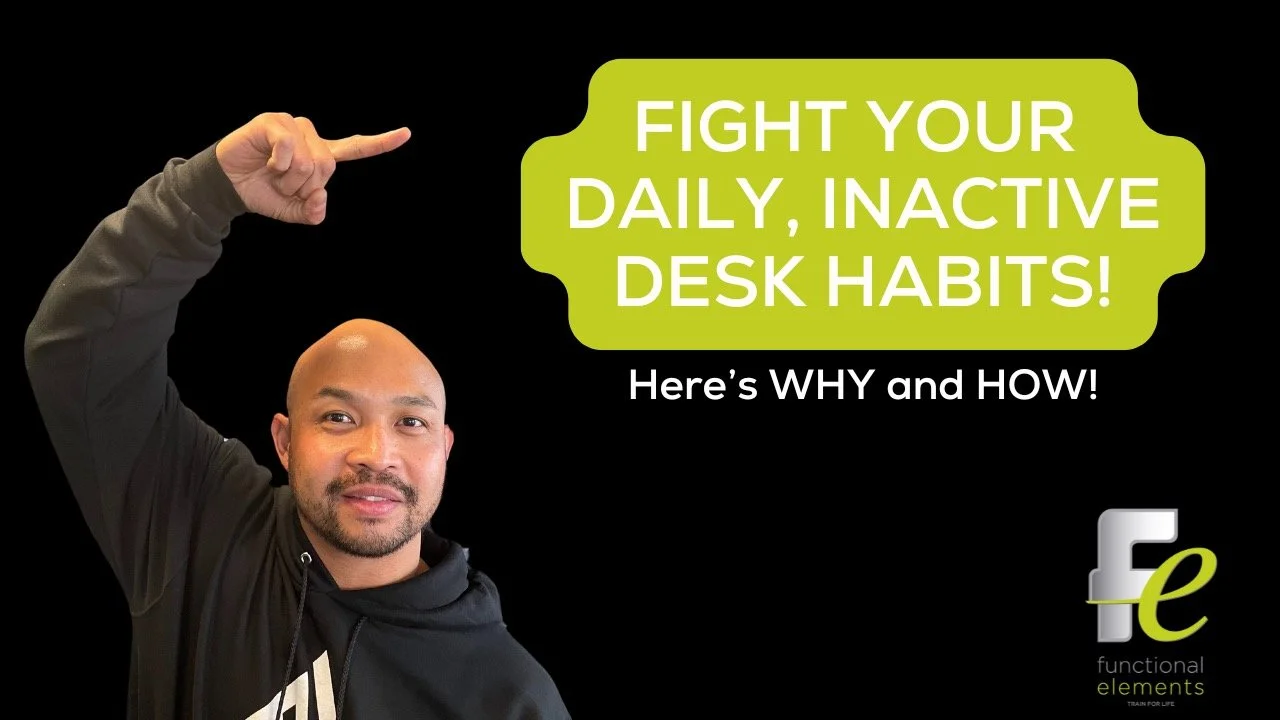 Fight your daily, inactive desk habits
