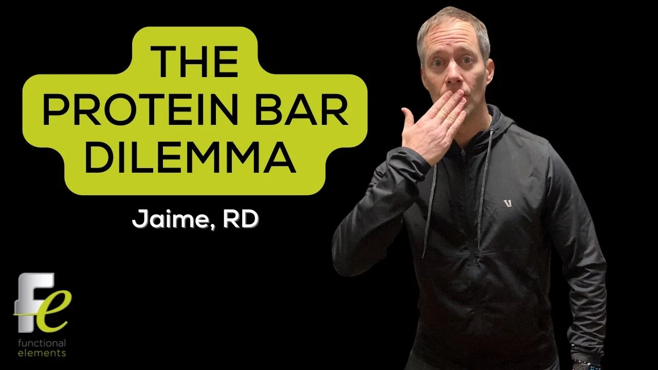 The Protein Bar Dilemma 