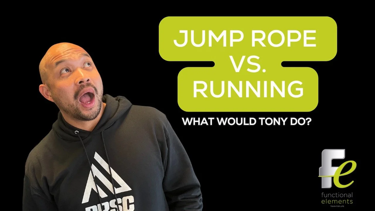 Jump Rope vs. Running: What would Tony do?