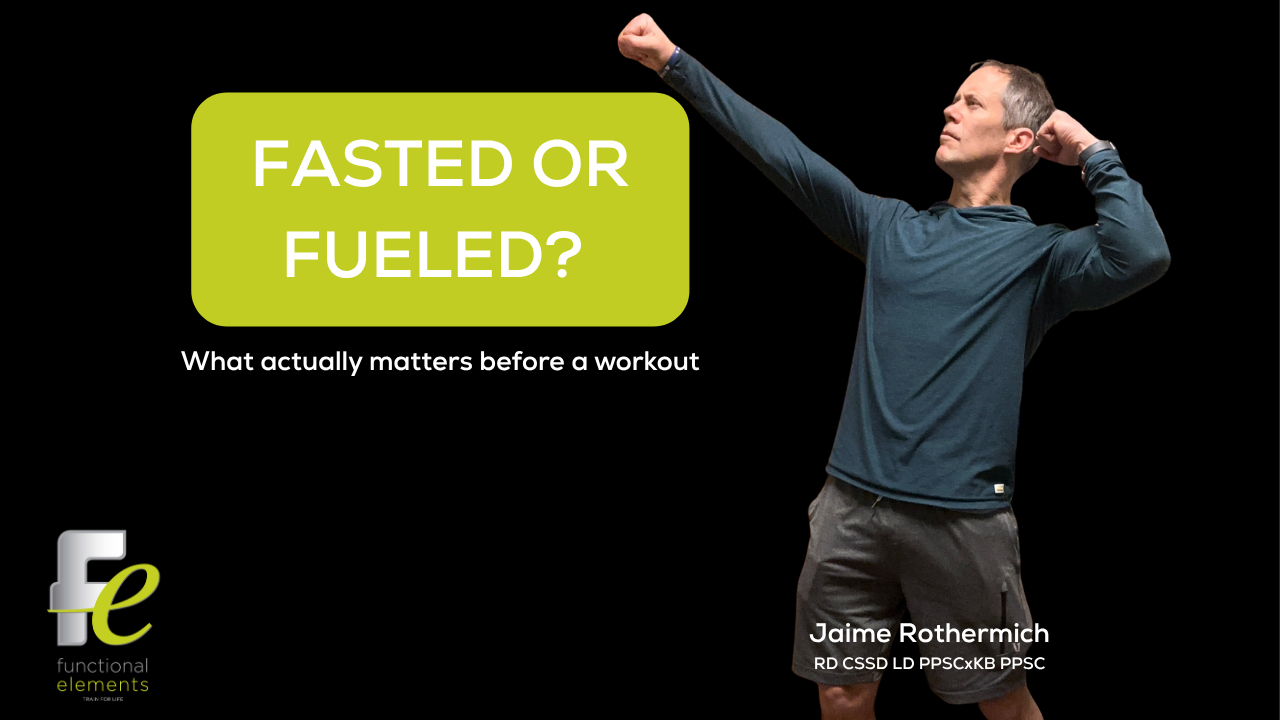 Should You Eat Before a Workout? Here's What Actually Matters