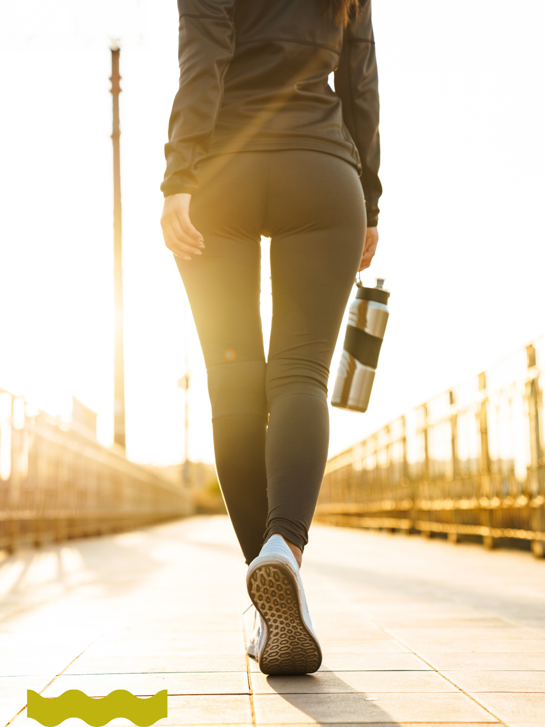 Woman walking outdoors for exercise as part of a healthy aging and fitness routine after age 40