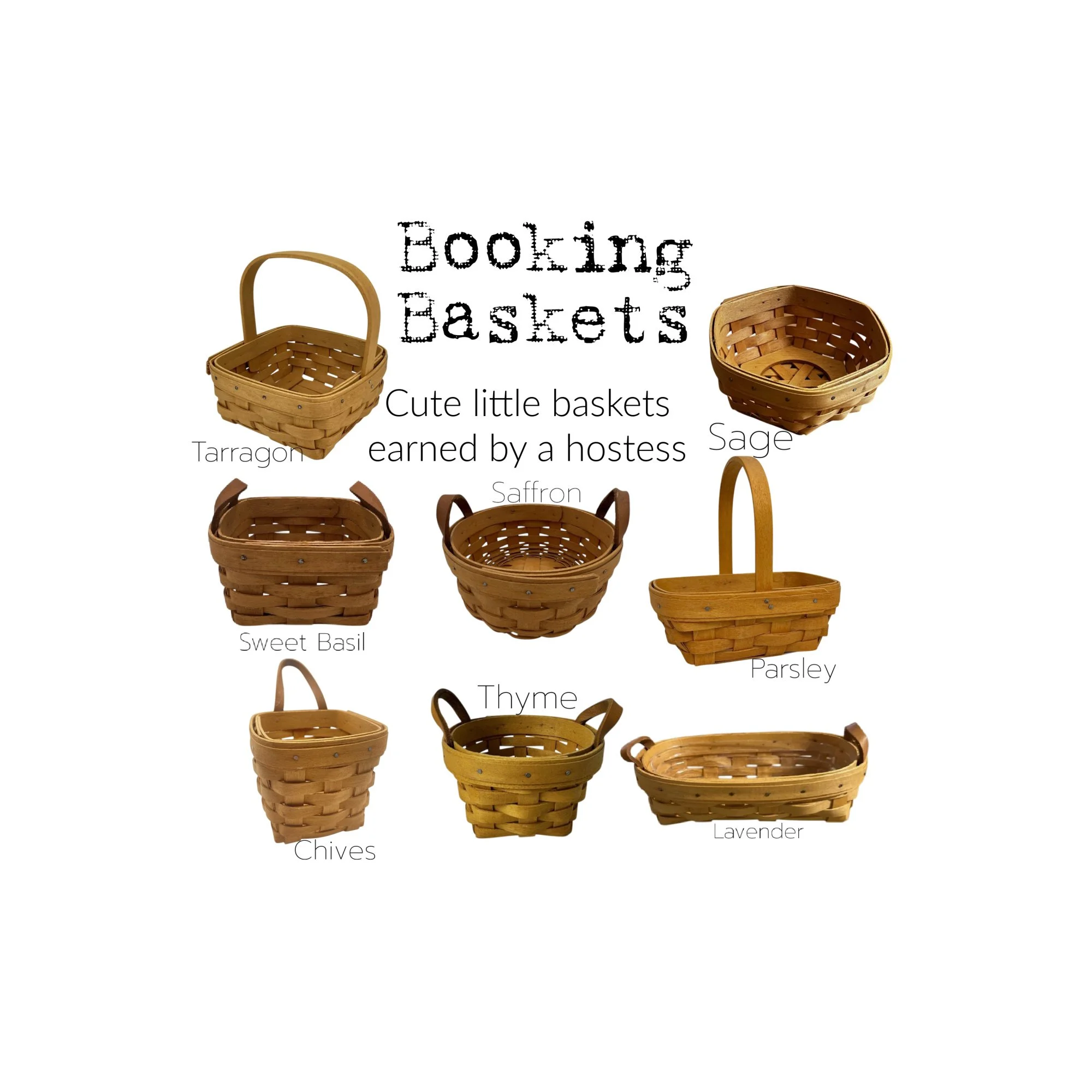  Booking Baskets - Assortment 
More to see 