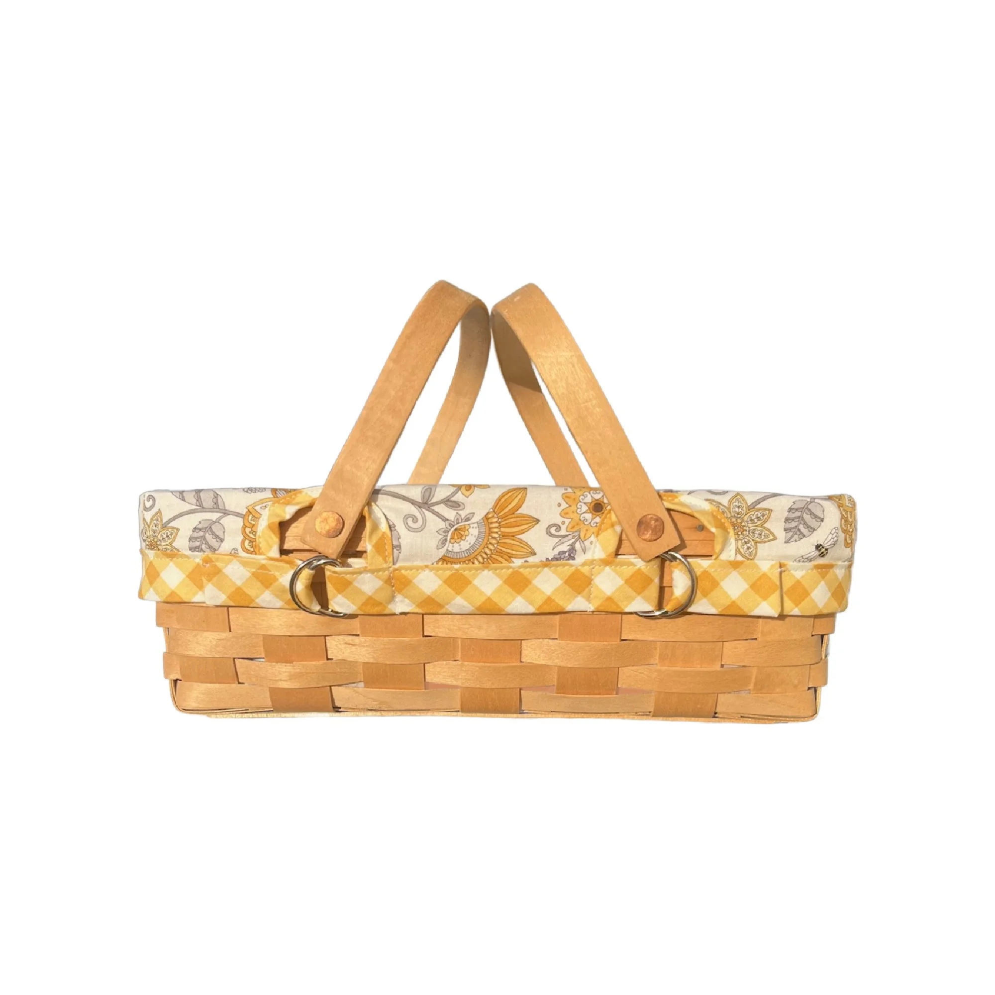 Small, Medium and Large Longaberger Gathering Basket Liners by Basket Swag