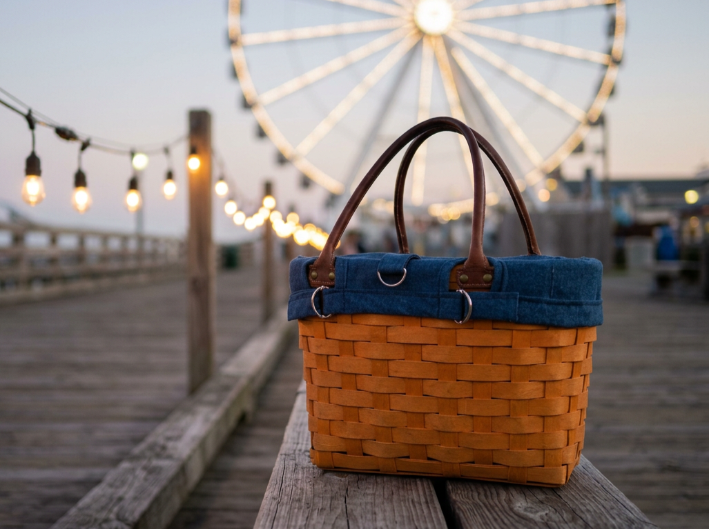 Medium Boardwalk Basket Liner for your Longaberger basket.
