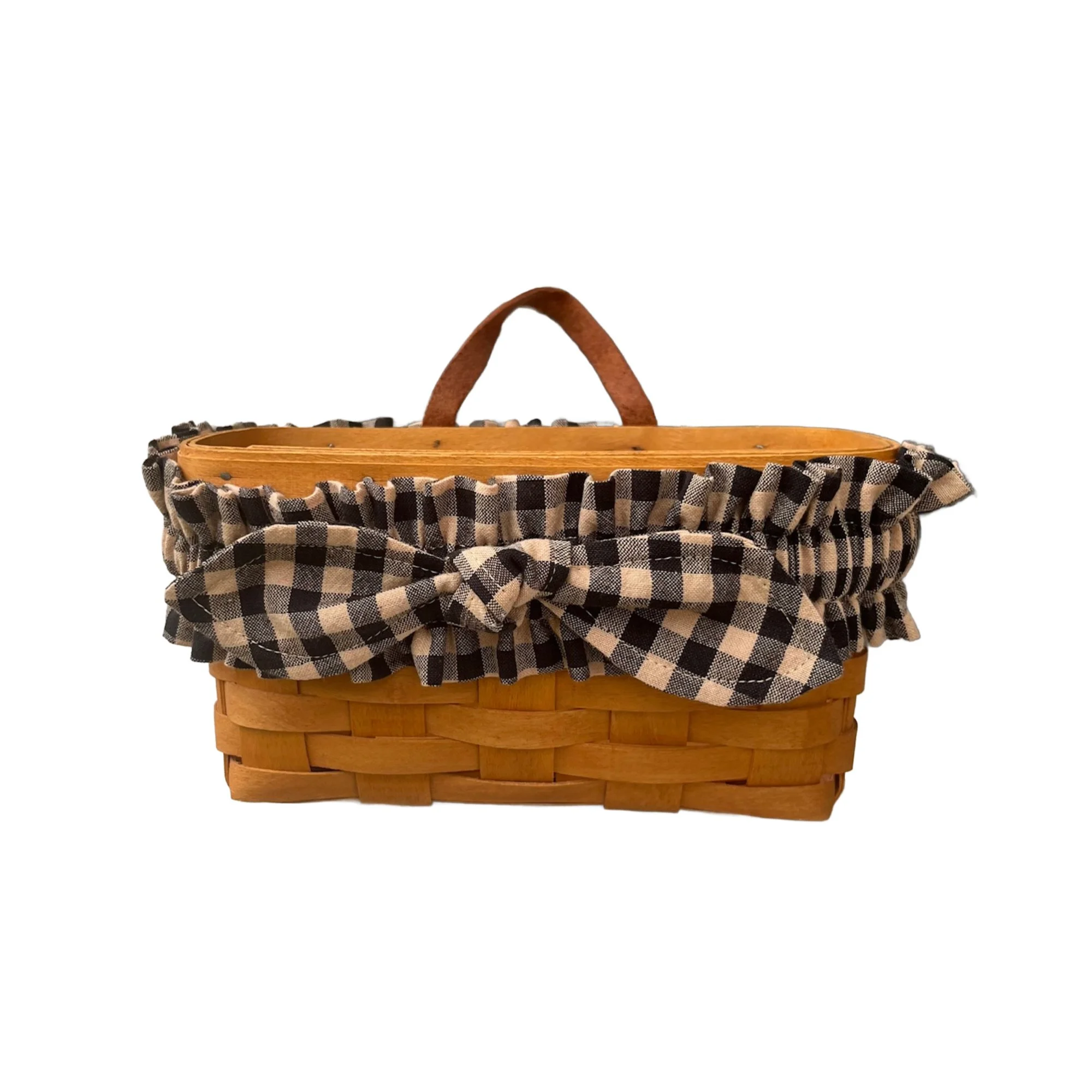 EXTRA SMALL-SMALL-MED-LARGE GARTER - HARVEST CHECK | Basket Swag