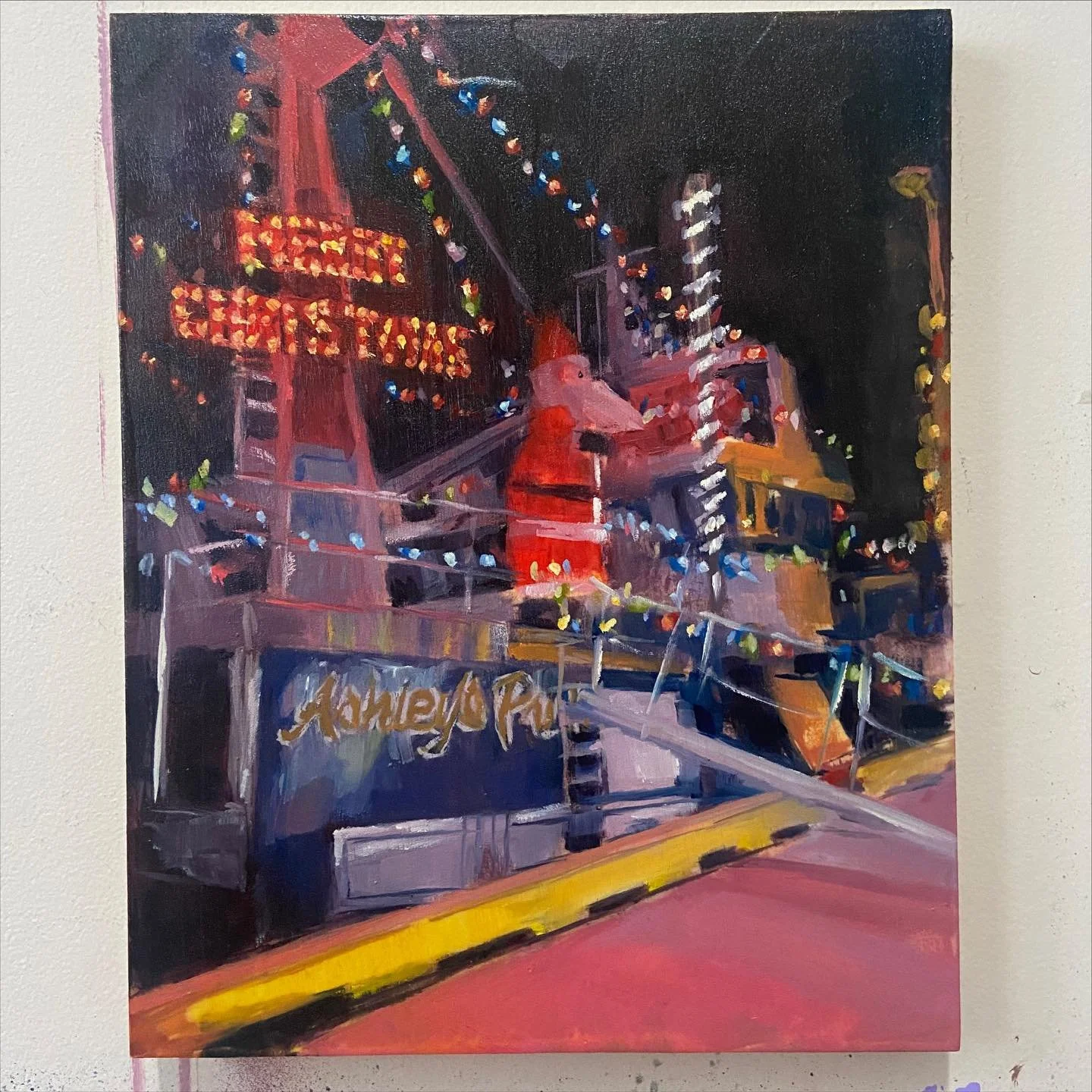 STUDY SPOTLIGHT // studies have slowly become a big part of my practice, allowing me to work faster and looser as I think through a painting. One of my current challenges is that I often find I&rsquo;m a lot happier with the study than I am with the 
