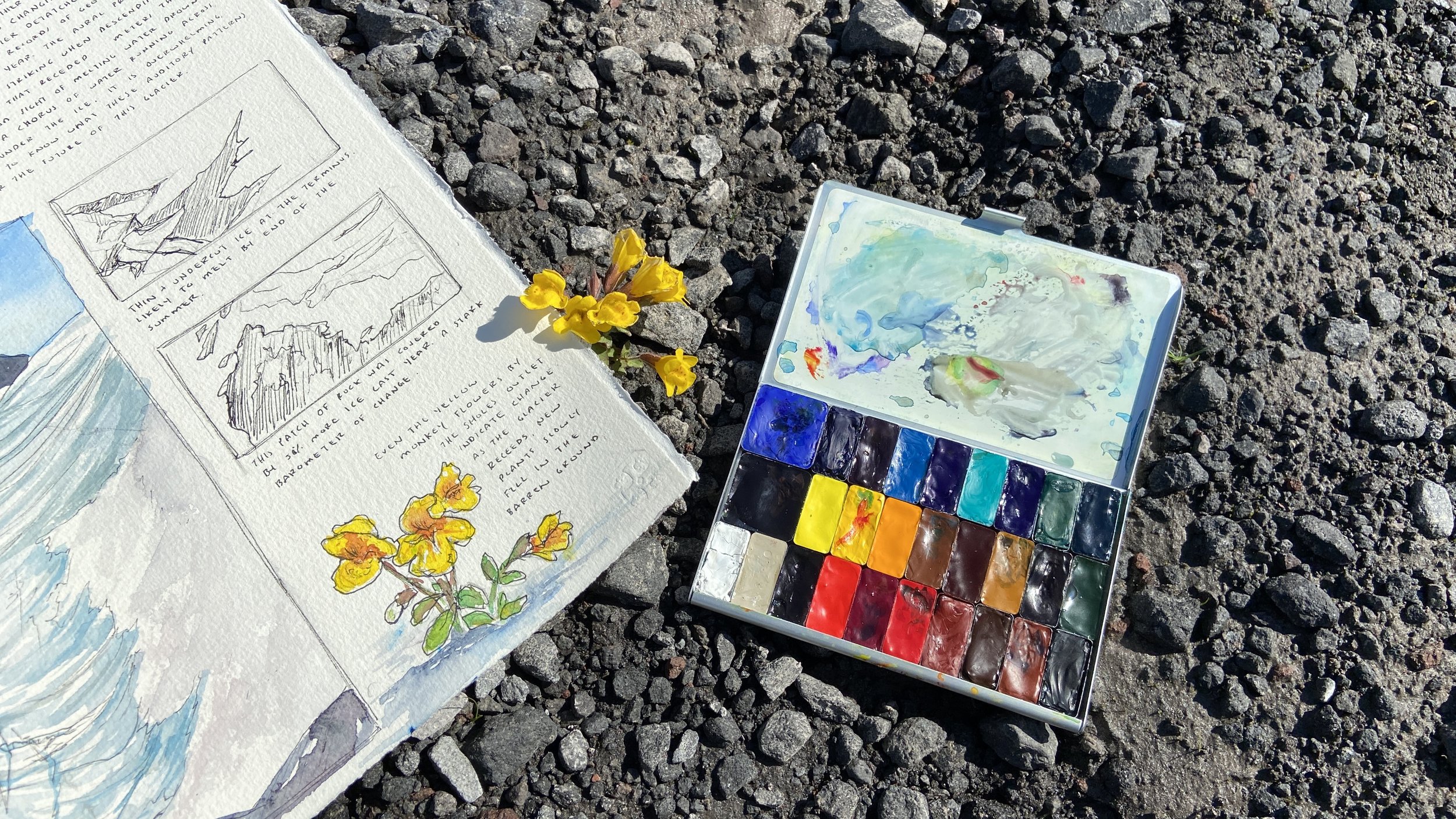 Mountain Landscape Paint Kit, Hiking Gift, Adventure Activity, Adult Teen  Kid Art Kit, Nature Decor, Fall Winter Craft, Paint and Sip Night 