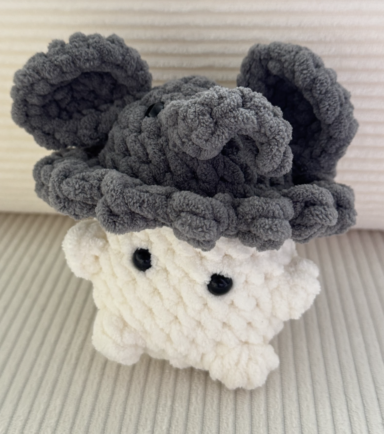 Crochet Elephant Hat Guy